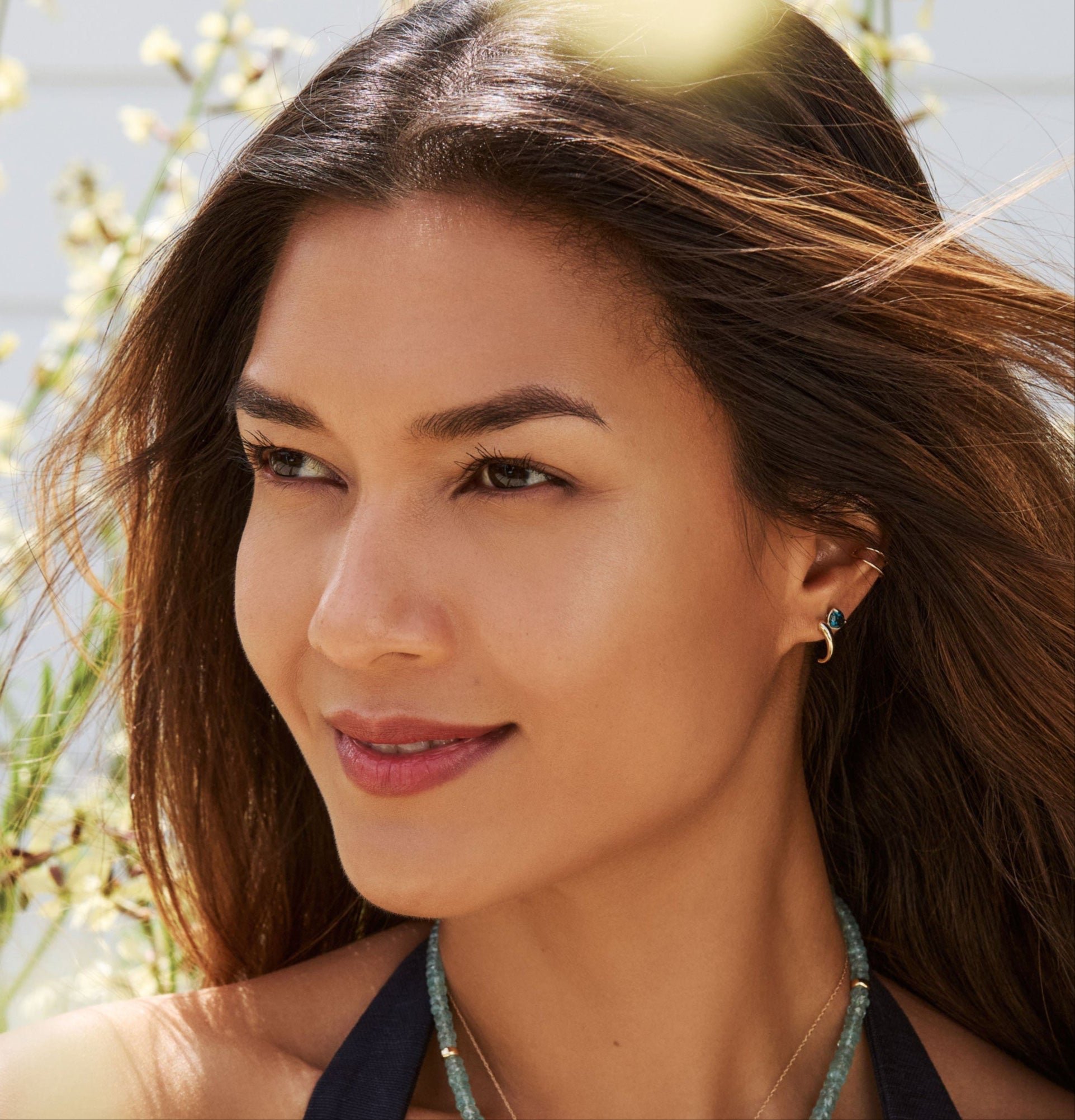 Blue Tourmaline Trillion Posts