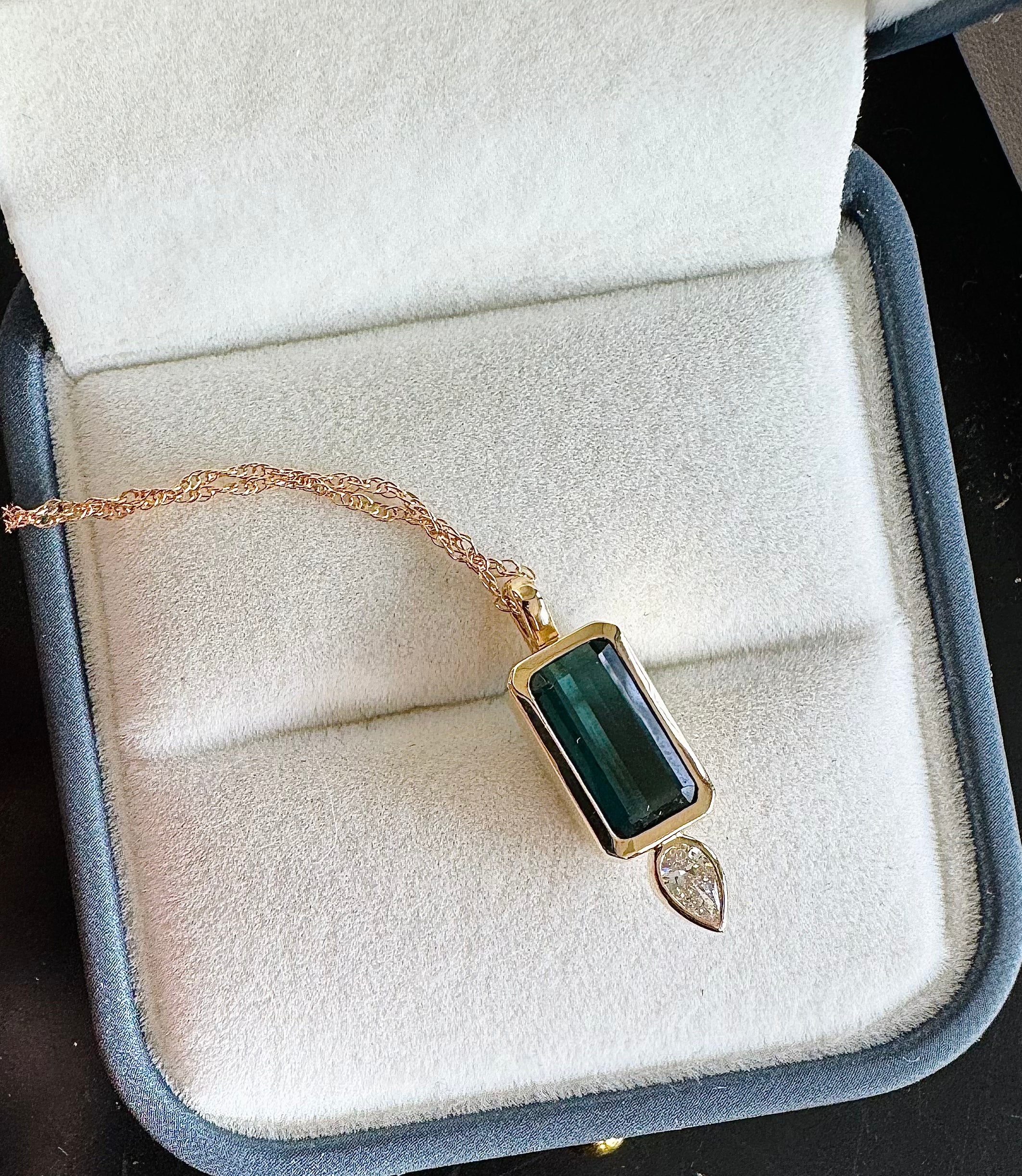 Lagoon Tourmaline Necklace