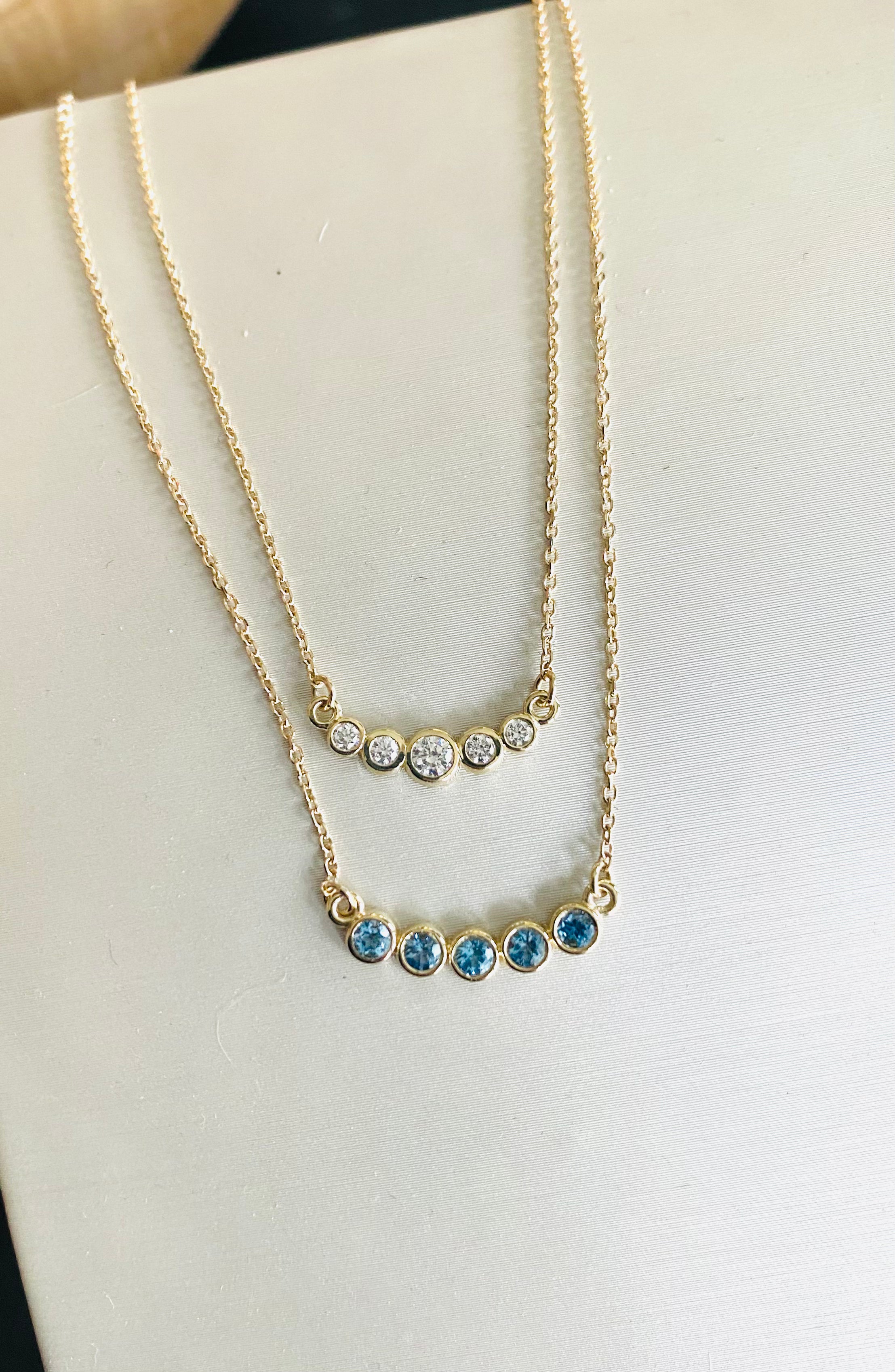 Diamond Row Necklace