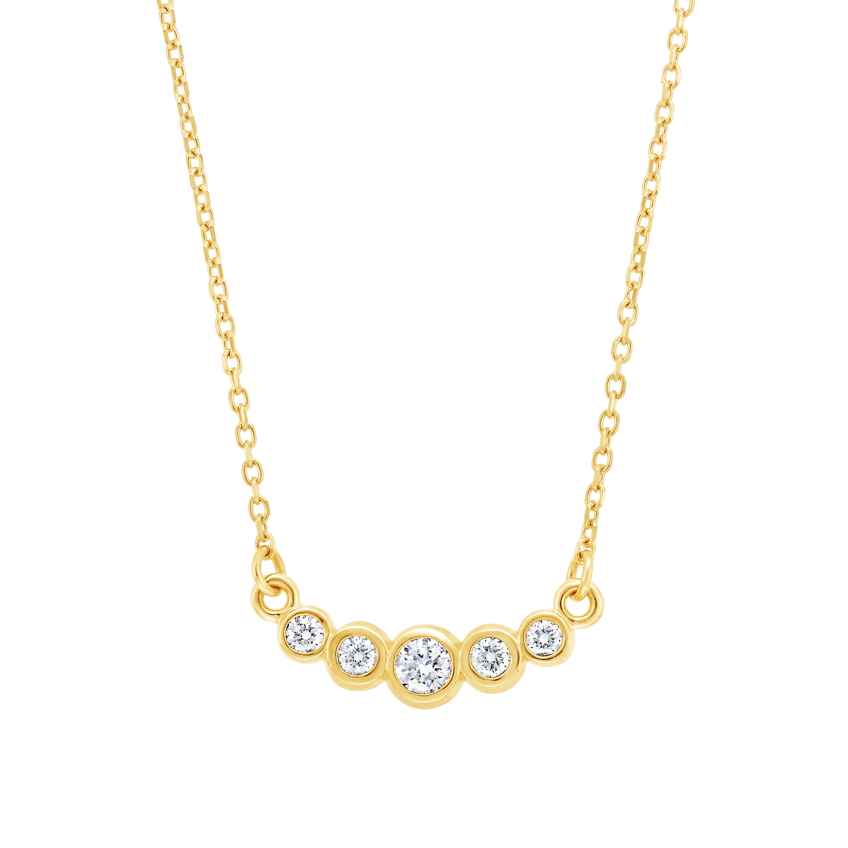 Diamond Row Necklace