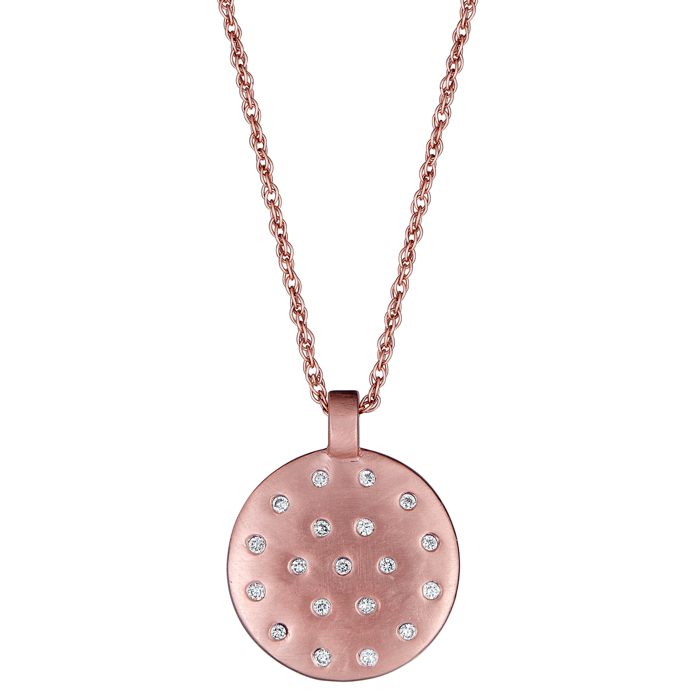 Padmabjia Necklace in 14k Rose Gold