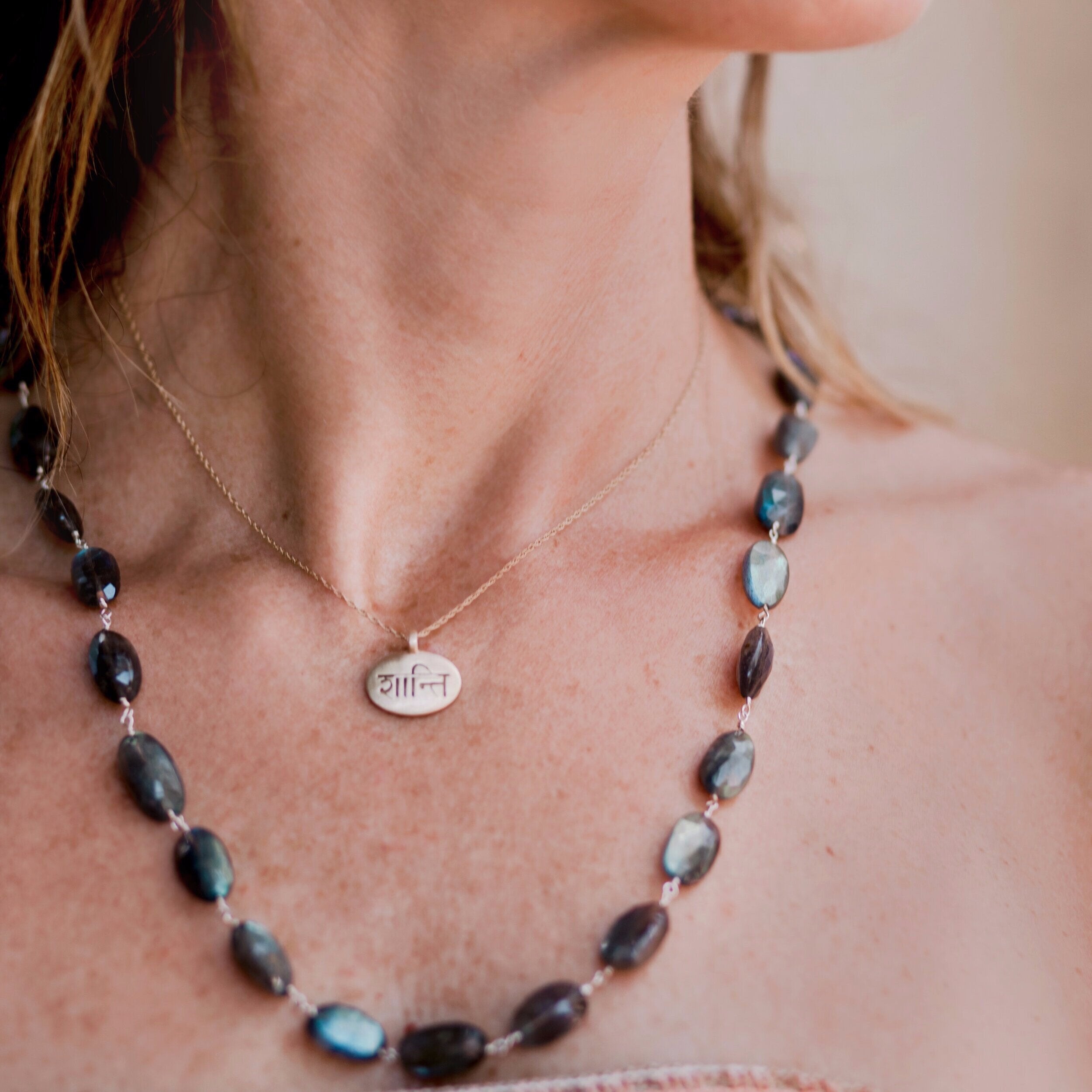 Shanti Oval Necklace