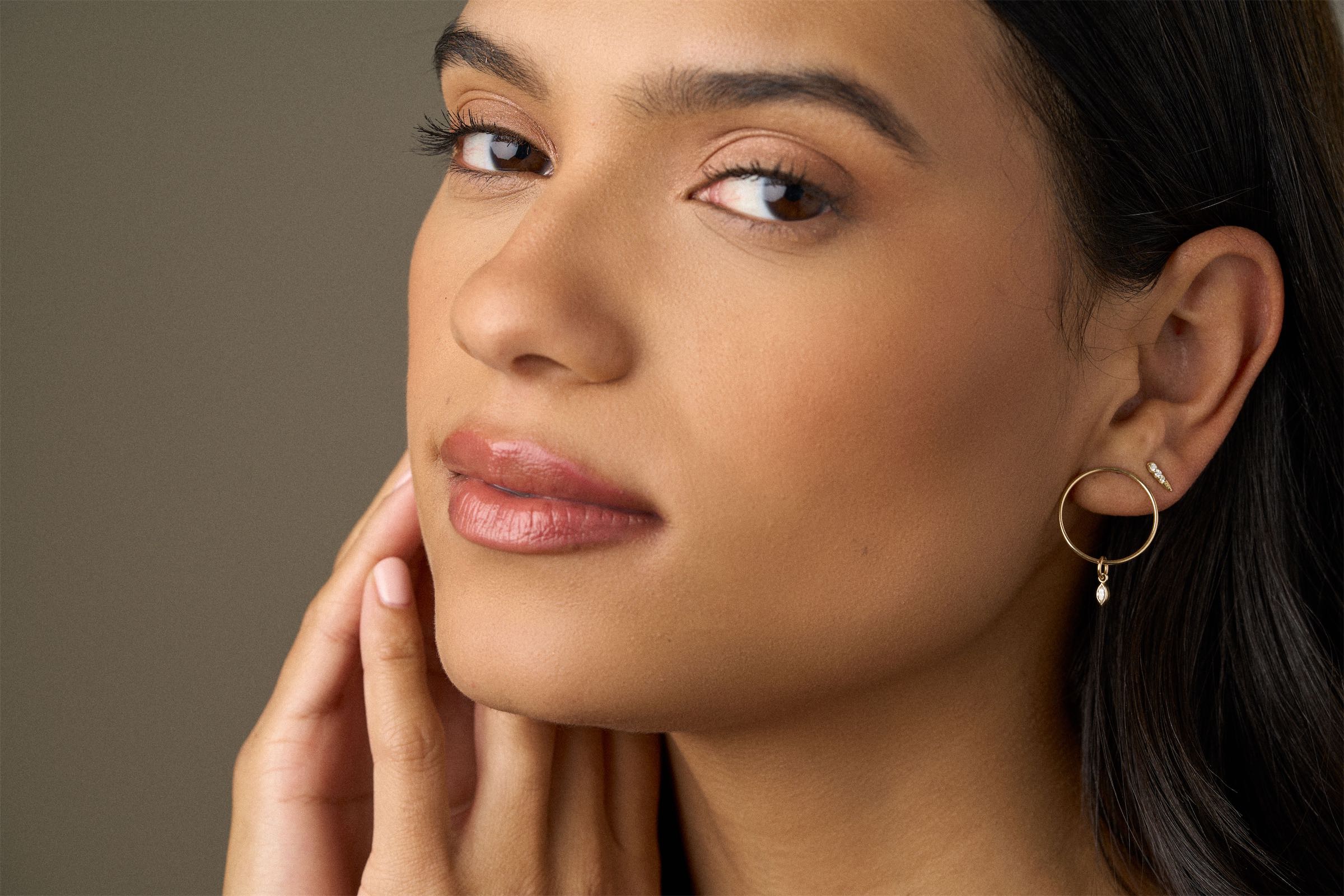 Diamond Dagger Post Earrings