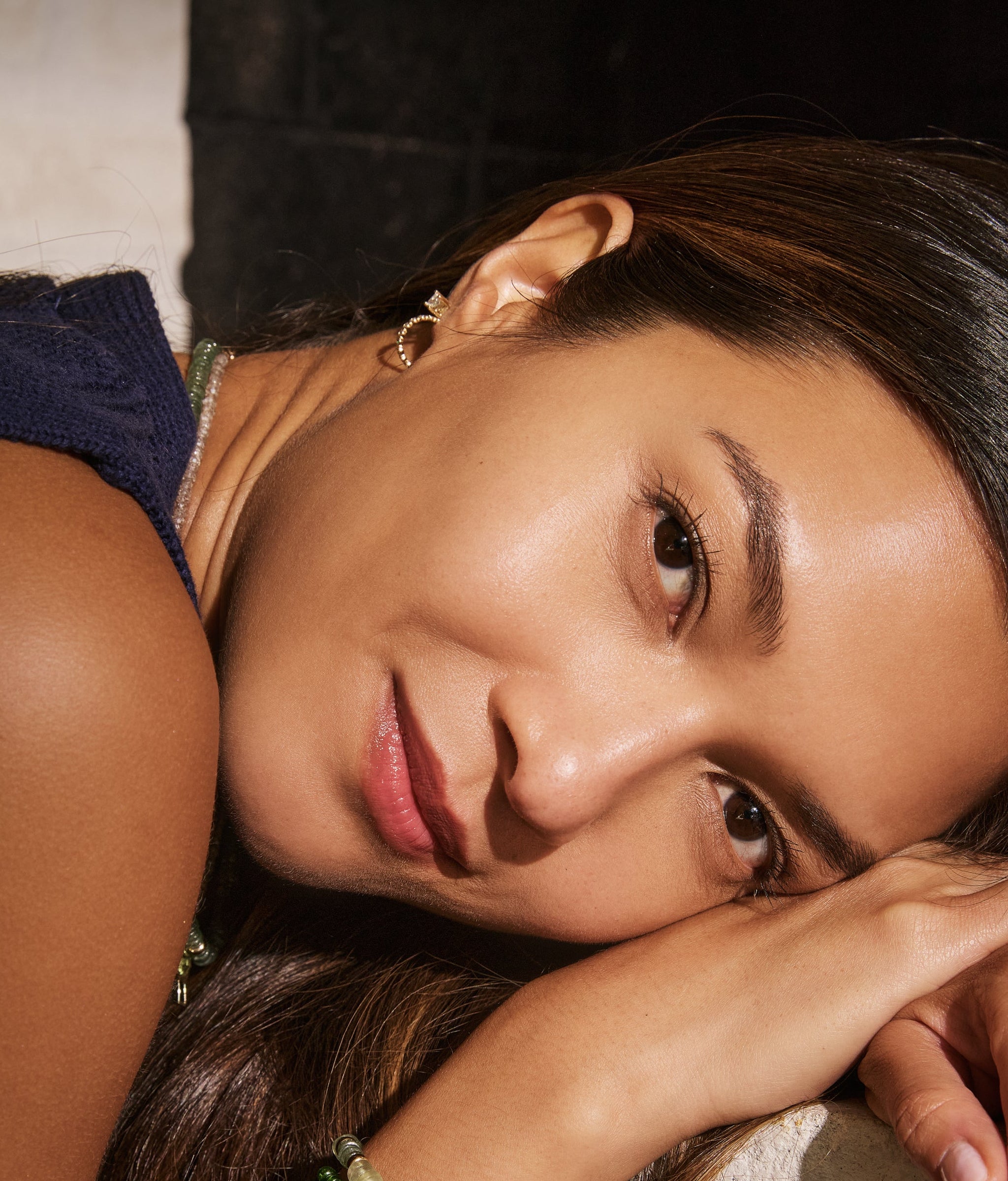 Ellis Diamond Hoop Earrings