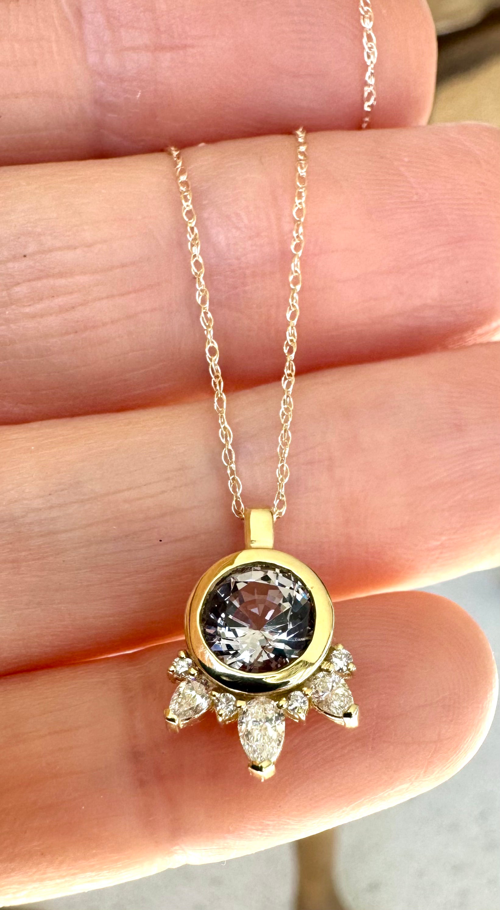 Hyacinth Necklace