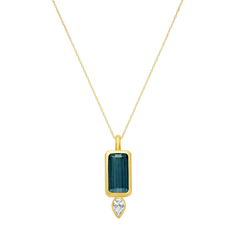 Lagoon Tourmaline Necklace