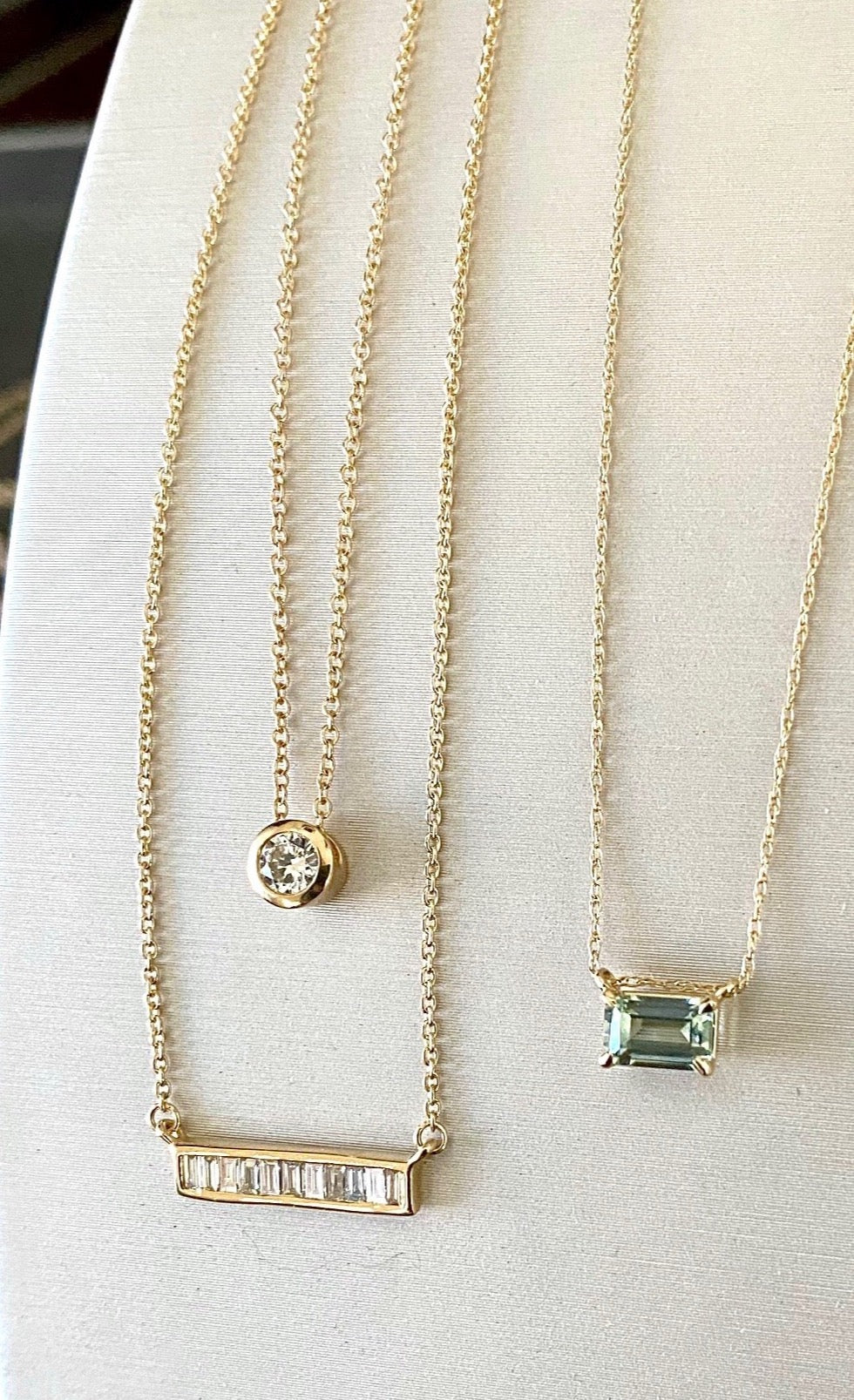 Diamond Solitaire Necklace