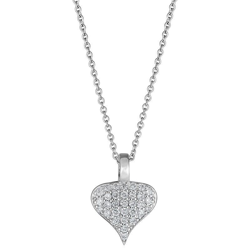 Diamond Pavé Acorn Necklace