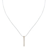 Shala Diamond Pavé Necklace in Yellow Gold